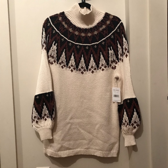free people scotland sweater dress